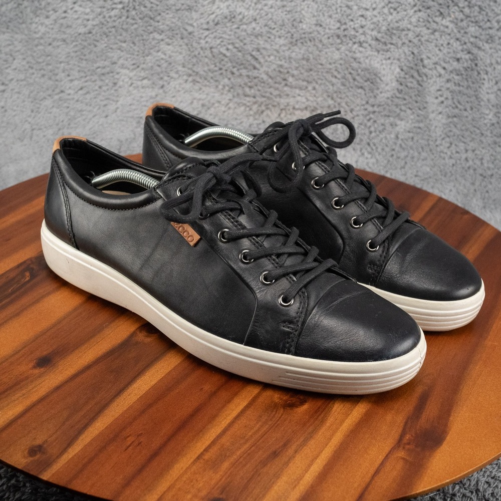Ecco Soft 7 Black Mens US Size 13 EUR 47 Sneakers